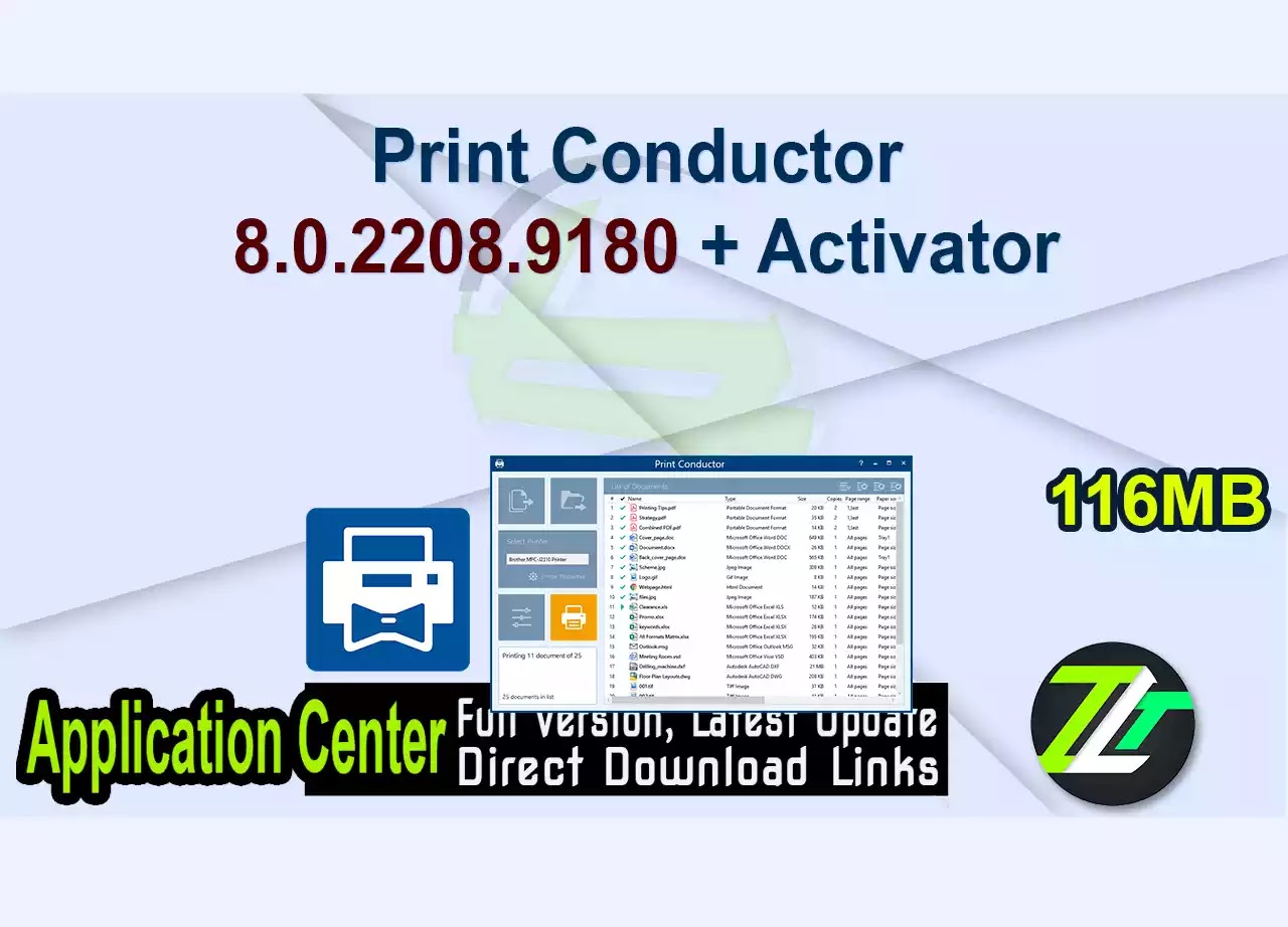 Print Conductor 8.0.2208.9180 + Activator