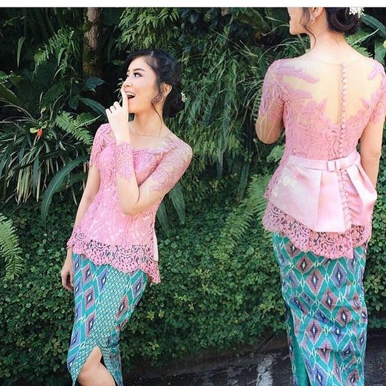 67 Model Kebaya Wisuda Modern Berbagai Motif Terbaik 2019 