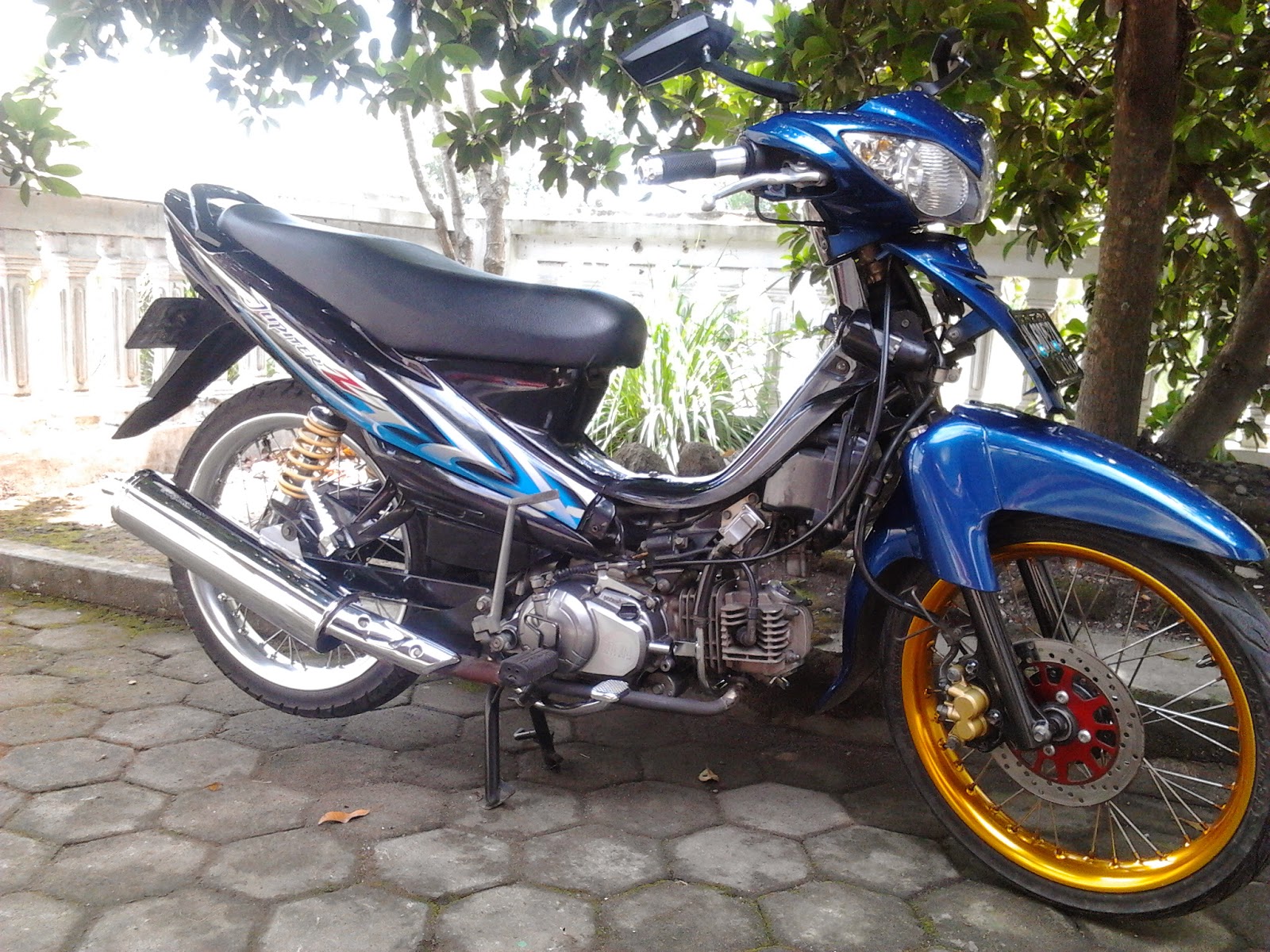 Download 89 Modifikasi Motor Jupiter Z 2007 Standar Terlengkap