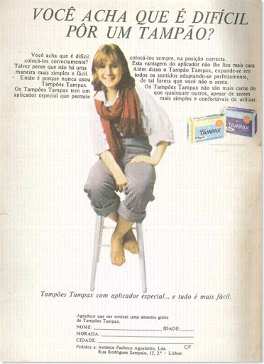 tampoes tampax santa nostalgia