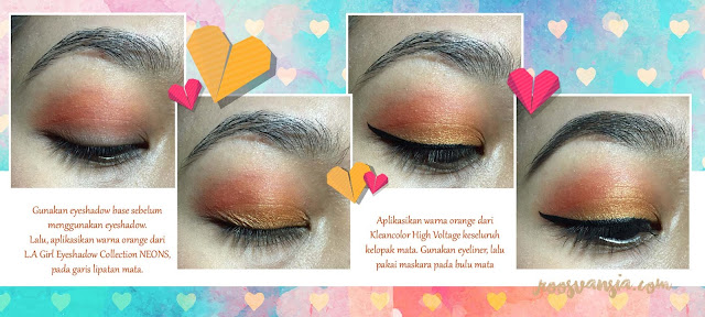 valentine-makeup; dating-makeup; makeup; no-pink-makeup; beauty-blogger-indonesia; blogger-perempuan; orange-eyeshadow; orange-makeup