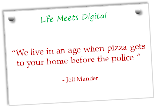 Quote on Pizza and Police