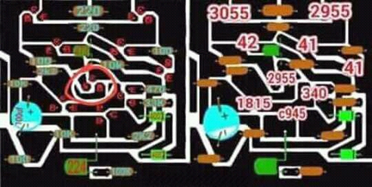  Skema Layout PCB Driver Micro Boostrap Bawor Wor Satria 