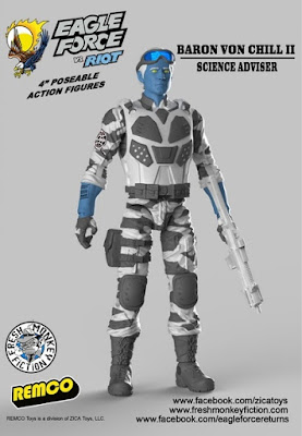 The Eagle Force Action Figure Toy Line Kickstarter Campaign by Fresh Monkey Fiction x REMCO