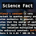 Science Fact # 3