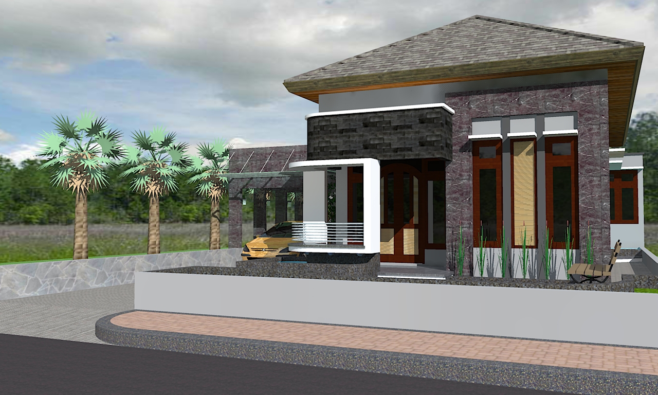 109 Denah Rumah Minimalis Eropa Gambar Desain Rumah Minimalis