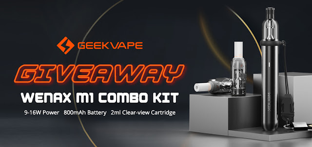How to win a free GeekVape Wenax M1 Combo Kit?