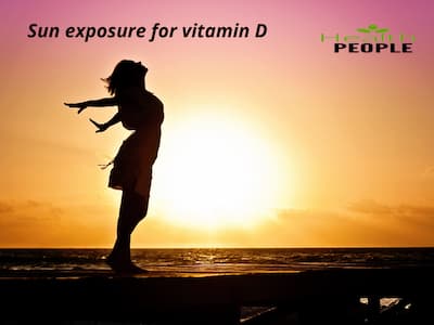 Sun exposure to get vitamin D