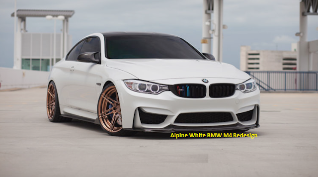 Alpine White BMW M4 Redesign