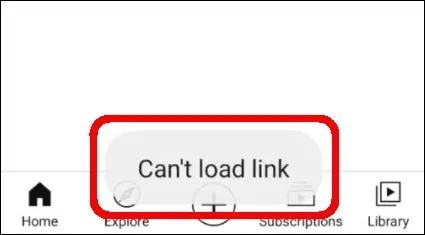 How To Fix YouTube Can't Load Link Problem Solved in Android