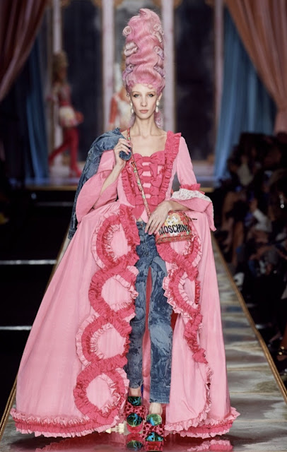 Moschino Rococo Fashion Show