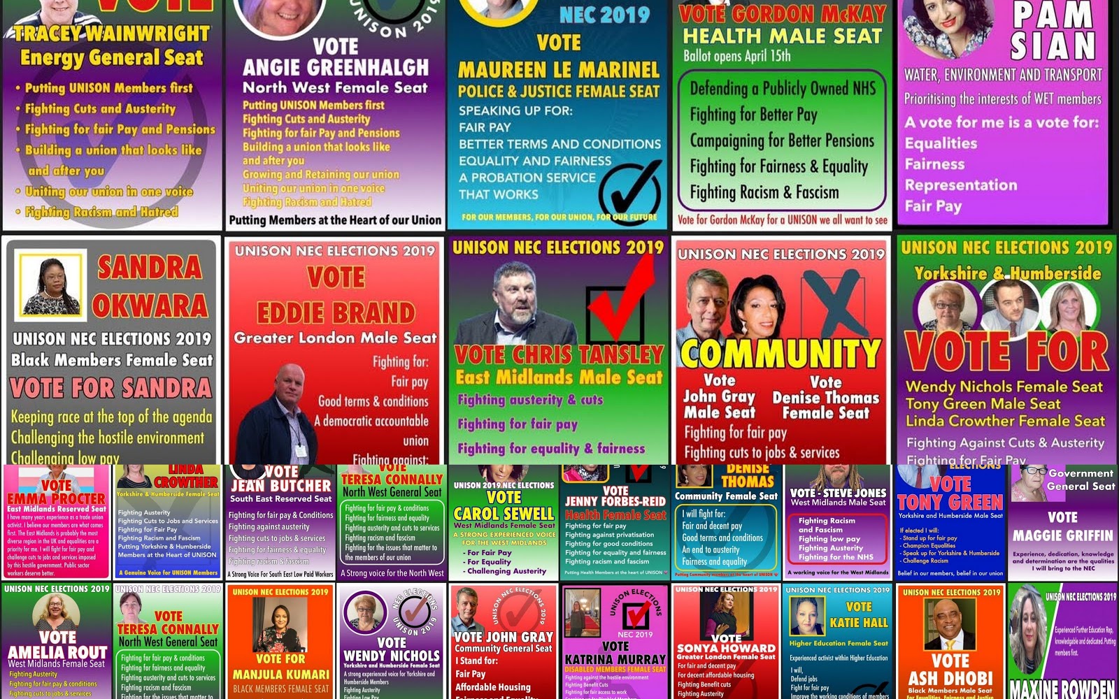 John's Labour blog: UNISON NEC elections 2019 - Ballot ... - 