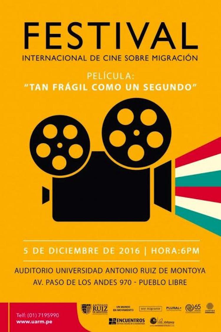 Primer Festival Internacional de Cine sobre Migración se inaugura en la Universidad Ruiz de Montoya - UARM - www.uarm.edu.pe