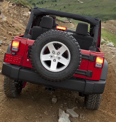 2011 Jeep Wrangler Rear View