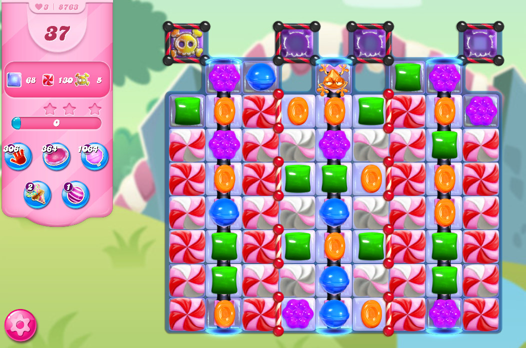 Candy Crush Saga level 8763