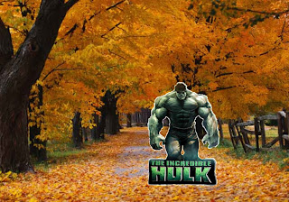 Hulk Free Wallpapers The Incredible Hulk The Movie in Classic Autumn Trees background