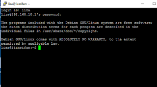 login ssh via cli