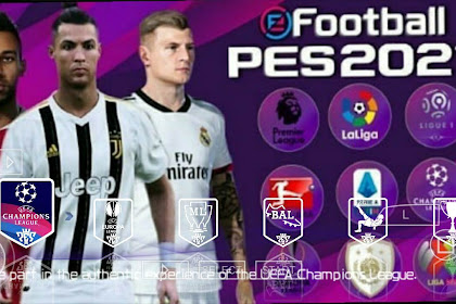 eFootball PES 2021 Di Emulator PPSSPP/PSP Unduh File iSO Android Camera PS4 English Version