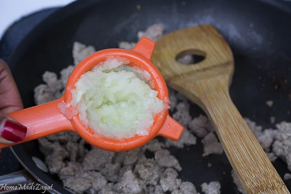 Fried Stuffed Potato Balls - mashed potato stuffed with seasoned meat and fried to golden perfection