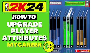 2K24 how to upgrade player attributes