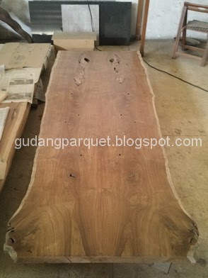 Hasil pengerjaan meja solid jati  dan rosewood