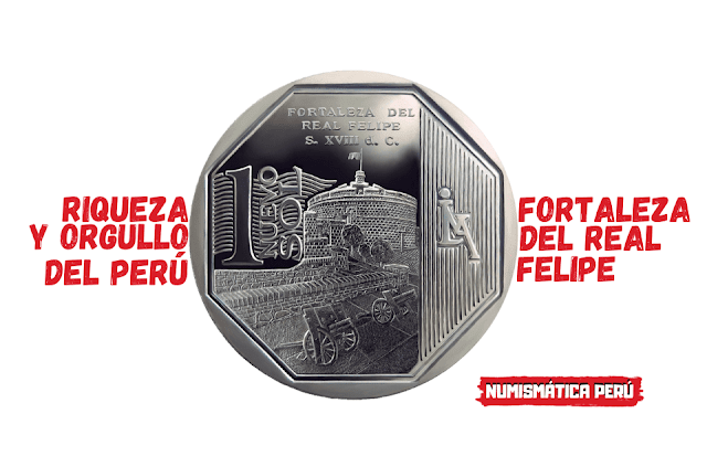 Moneda alusiva a la Fortaleza del Real Felipe