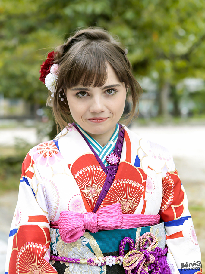 Béné no Fukuoka - furisode séance photos