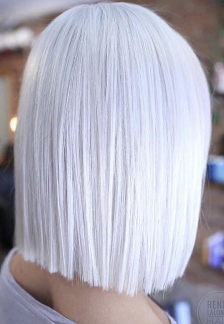 white hair color ideas 2019 female