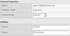 Basic Stream Profile