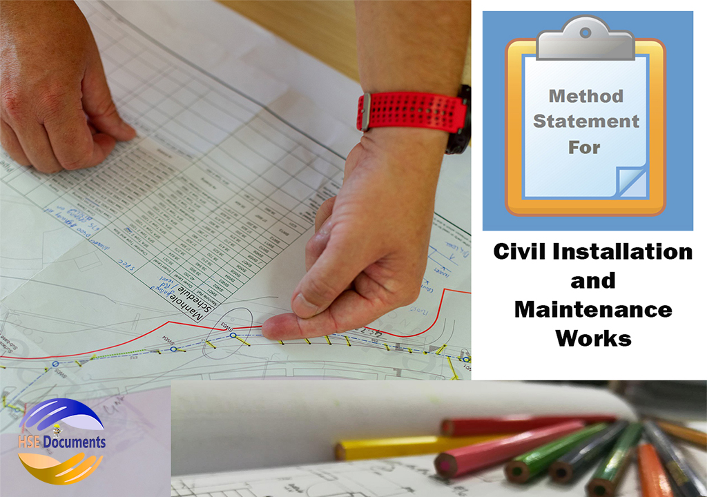 Method Statement for Civil Installation and Maintenance Works