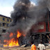 Full Story.. Mother, baby die, in buildings razed in Onitsha tanker explosion .. Graphic Photos