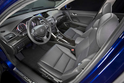 2011 Acura TSX Sport Wagon Front Seats