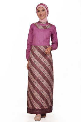 gamis pesta batik