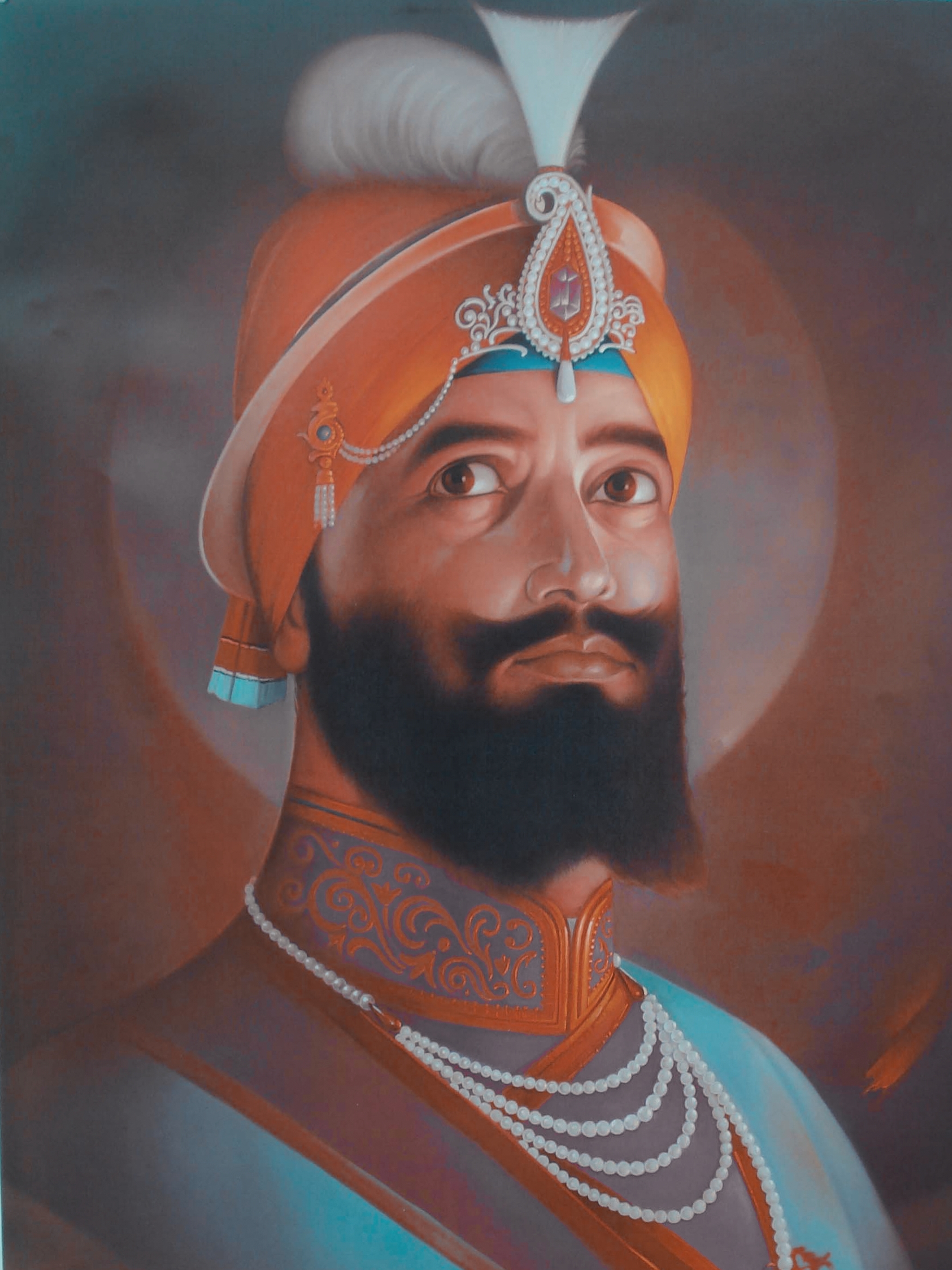 The-sixth-Guru-of-the-Sikhs-Guru-Hargobind no1helper.in