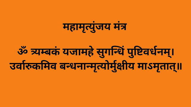 mahamrityunjaya mantra meaning in hindi