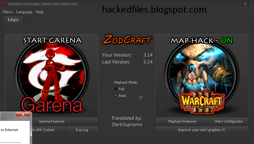 garena plus dota maphack 1.24e