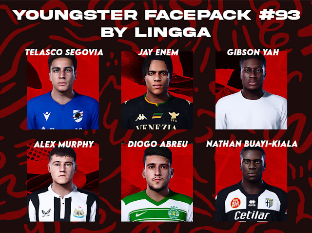 Youngster Facepack V93 For eFootball PES 2021