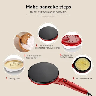 Simple Pancake and Crepe Machine