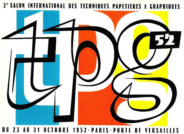 1952 Salon International des Techniques Papetieres & Graphiques in versailles