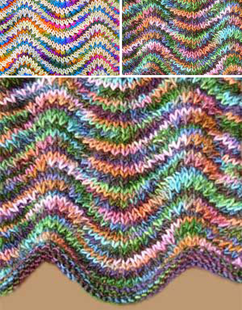 Stockinette Chevron - Free Pattern 