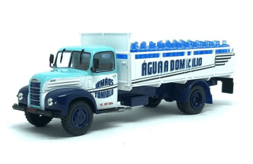 coleção caminhões brasileiros de outros tempos, ford thames ftg 1:43 transporte de galones