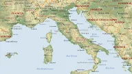 Cartina Geografica Italia Est
