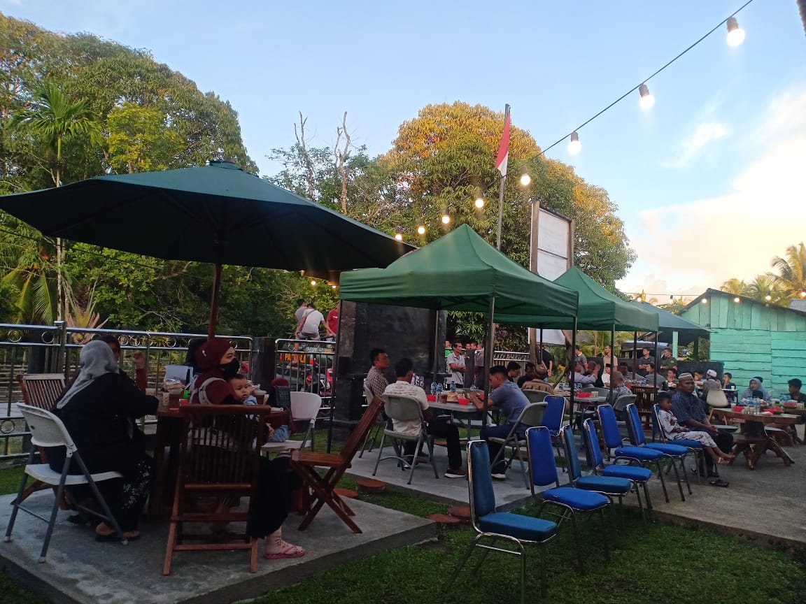 Kegiatan Iftar (Berbuka Puasa) Bersama Di SPTN Wilayah II Sikabaluan Siberut Utara Berjalan Lancar