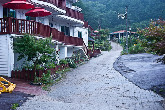 명성산 우중산행