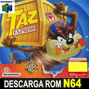 Roms de Nintendo 64 Taz Express  (Español) ESPAÑOL descarga directa