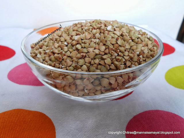 English : Buckwheat ; Tamil : Paapparai