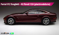 plastic model kit revell ferrari 612 scaglietti 1/24