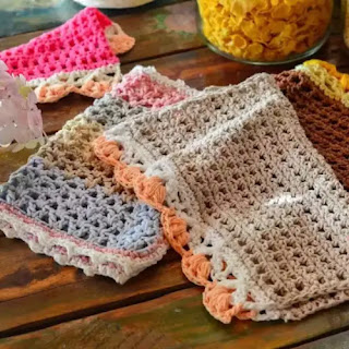 Paños de Cocina a Crochet