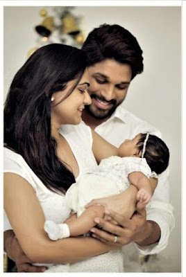 Allu Arjun announced his daughter's name and it is adorable