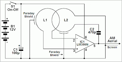 Metal Detectors BCC schematic Diagram